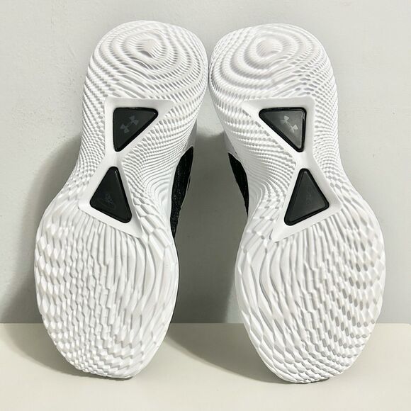 Under Armour Curry Flow 9 “White Black” Men’s Size 11.5 Basketball Shoes - Picture 7 of 8